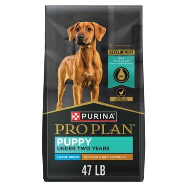 Purina Pro Plan Large Breed Dry Puppy Food, Chicken and Rice