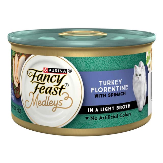 Purina Fancy Feast Medleys Wet Cat Food, Adult Wild Salmon