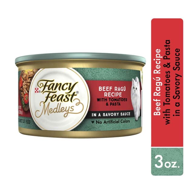 Purina Fancy Feast Medleys Wet Cat Food, Adult Wild Salmon